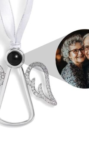 Personalized Angel Photo Ornament