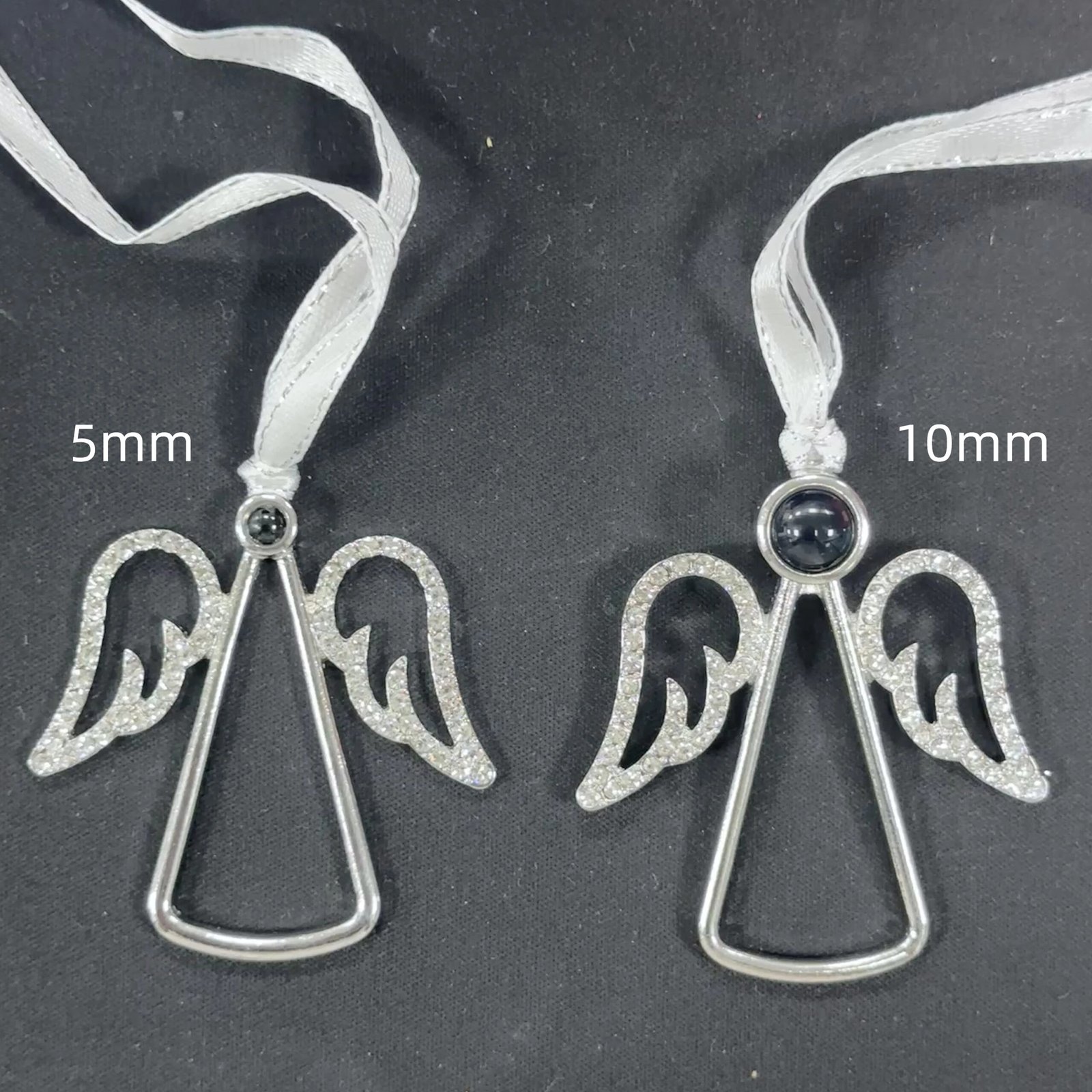 Personalized Angel Photo Ornament - Image 5